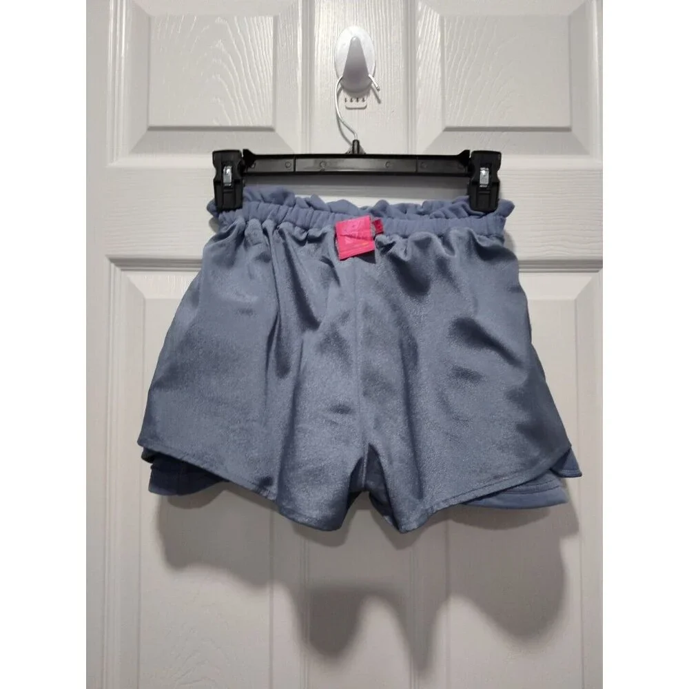 QUEEN OF SPARKLES Foil Heart Skort❤️💜💚💙🩷 10 Med - Picture 6 of 11